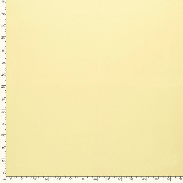 Moss Crêpe fabric Unicolour Light Yellow