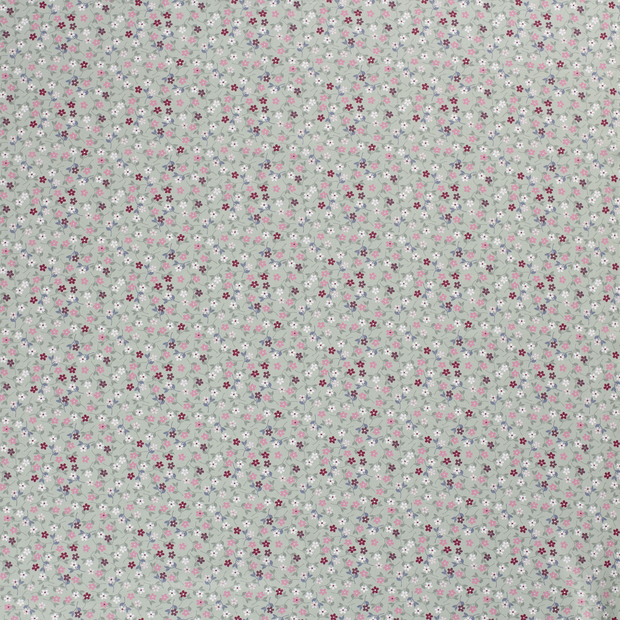Cotton Poplin fabric Mint matte 