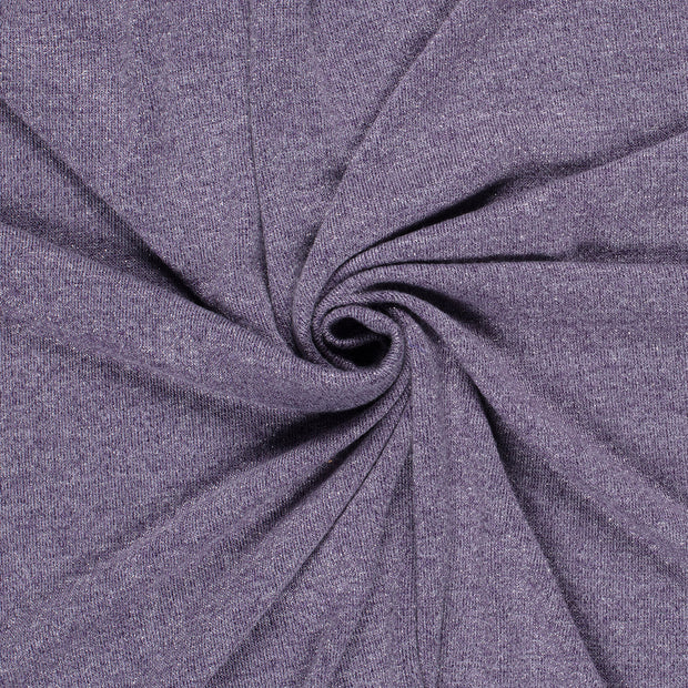 Heavy Knit fabric Magenta Lurex 