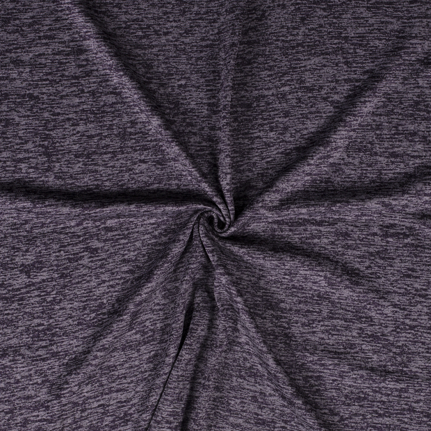 Jogging fabric Purple brushed 