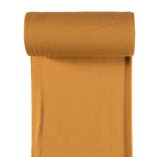 Bord Cote Fil Teint tissu Ocre 