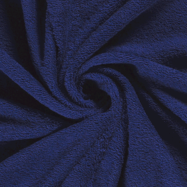 Frotté tissu Unicolore Cobalt
