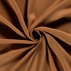 Viscose Poplin Effen Brique