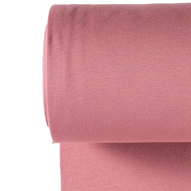 Bord Cote tissu Unicolore Vieux rose