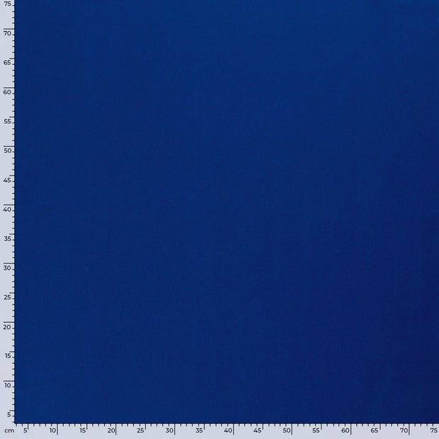 Canvas tissu Unicolore Cobalt