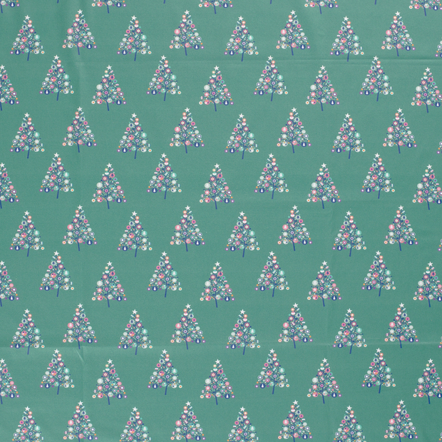 Cotton Poplin fabric Green 