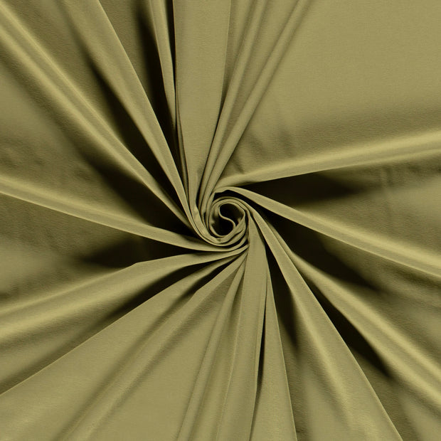 Cotton Jersey fabric Olive Green 