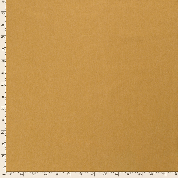 Denim Stretch tissu Unicolore Ocre