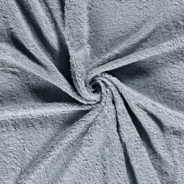 Teddy fabric Baby Blue brushed 