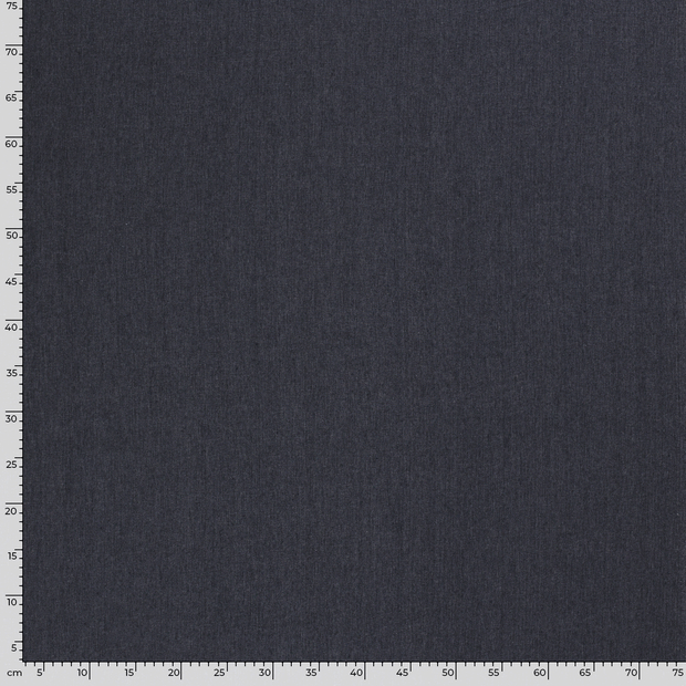 Denim fabric Unicolour Navy