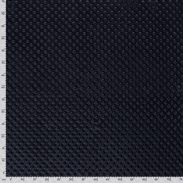 Minky fabric Unicolour Navy