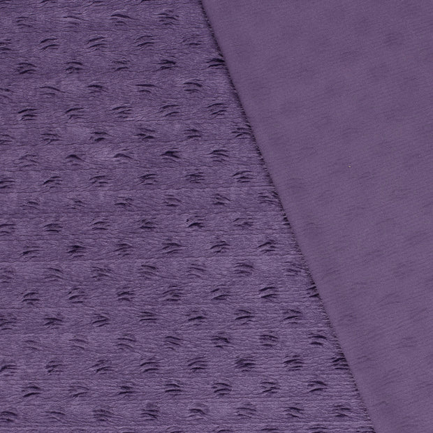 Fluweel stof Stippen gepreekt 