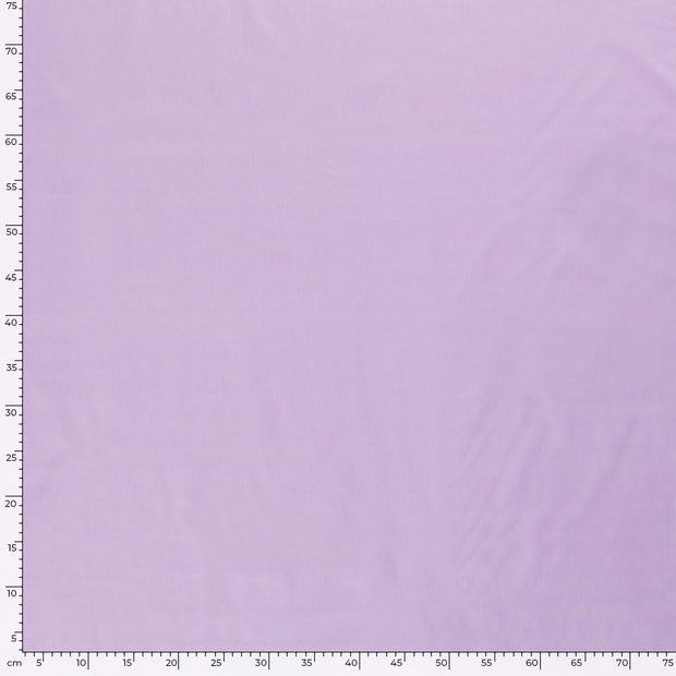 Popeline de Coton tissu Unicolore Lavande