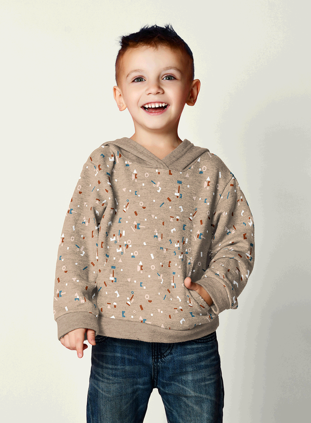 Baumwolle Jersey fabrik Spielzeug Beige