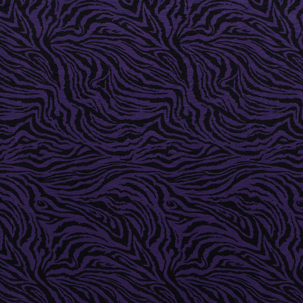 Viscose Nylon Twill fabric Purple 
