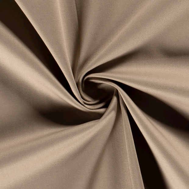 Twill Stretch fabric Unicolour Beige