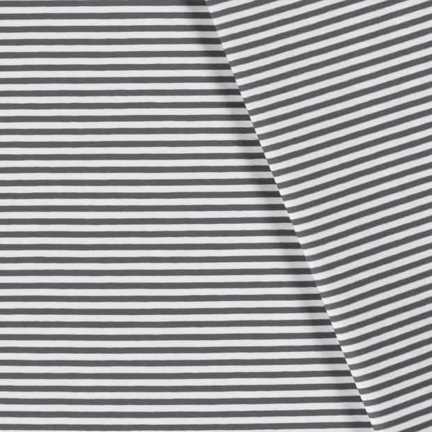 Cotton Jersey Yarn Dyed fabric Stripes 